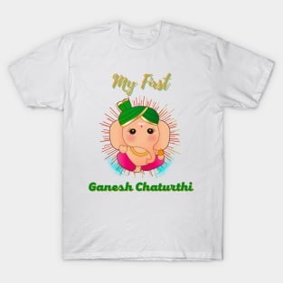 My First Ganesh Chaturthi celebration T-Shirt